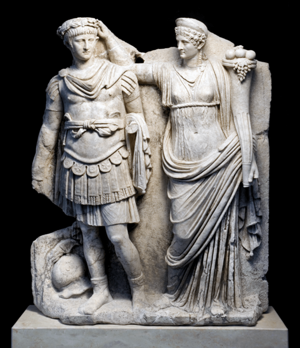 Nero and Agrippina. Sebasteion reliefs, north&nbsp;building